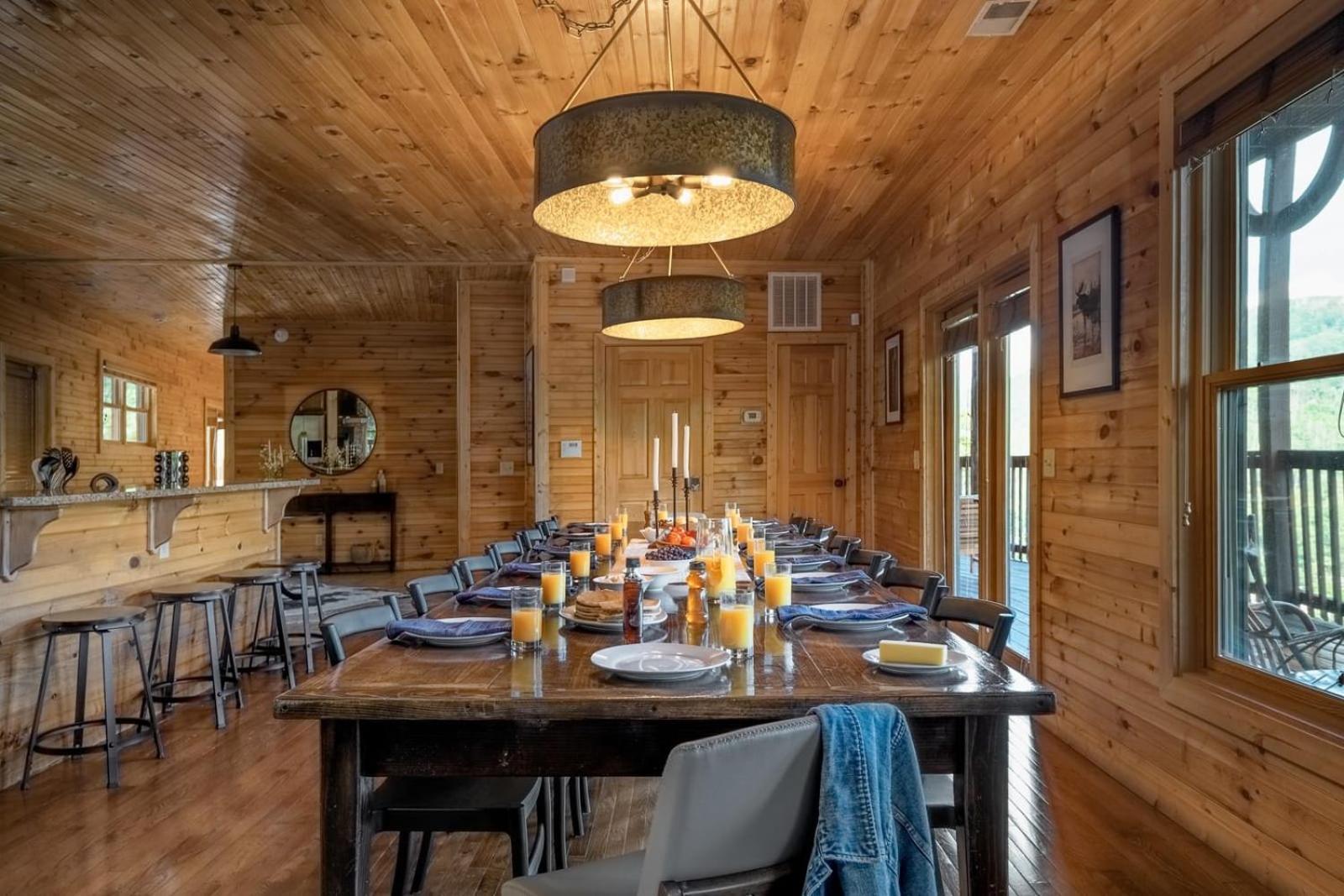 Hickory Ridge By Avantstay Incredible Private Elevated Cabin Sleeps 20 Gatlinburg Exteriör bild